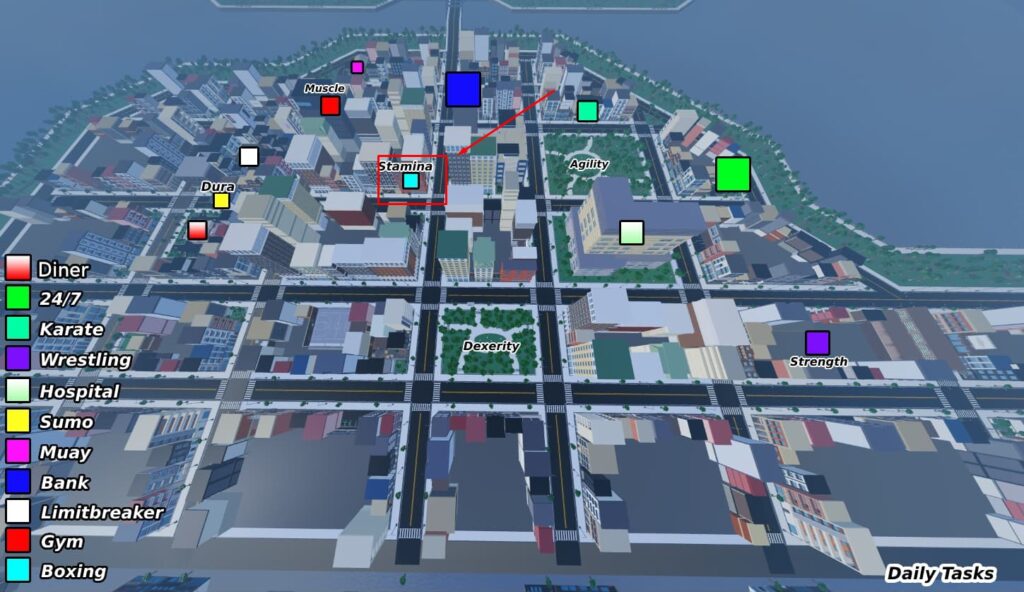 Liberty Row Boxing Club - NPC Location